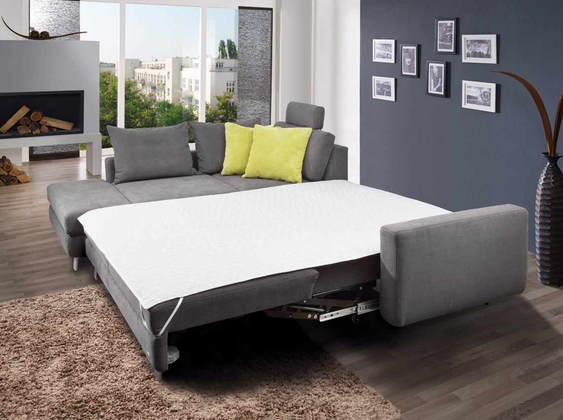 Schlafcouch Sandro mit multifunktionaler Bettfunktion | © sedda Polstermöbel